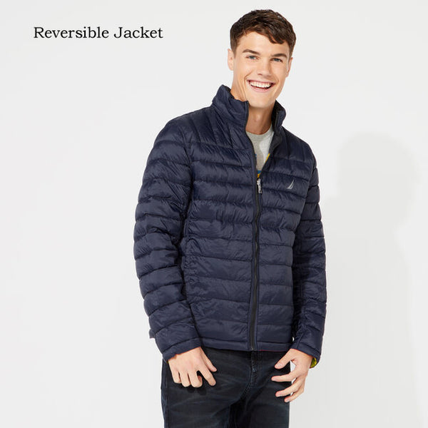 Men Poly Stretch Reversible Midweight Jacket - Main Image