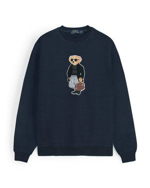 POLO BEAR SWEATSHIRT NAVY BLUE