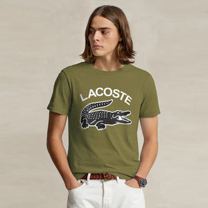 LC - Men 'Green' Lacoste Printed Logo T-Shirt LC782