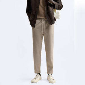 ZR - Men 'Off White' Easy Care Jogger Waist Terry Trouser ZR668