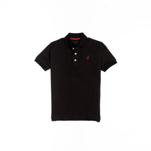MI - Kids 'Black' Short Sleeve Polo MI120
