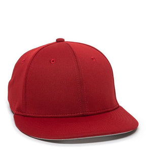 OC Sports 'Red' Polyester Bamboo Charcoal Proflex Cap