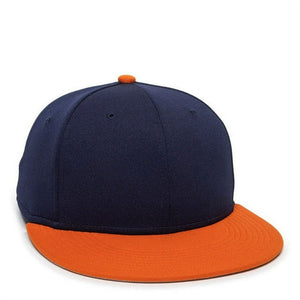OC Sports 'Navy/Orange' Polyester Bamboo Charcoal Proflex Cap