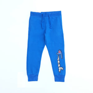 PR - Kids 'Blue' Printed Fleece Trouser PR529