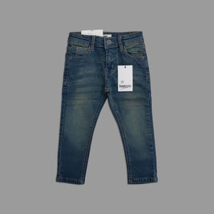 KE - Kids 'Navy Blue' Tint Shade Stretchable Skinny jeans KE848