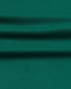 HU - Men 'Green' Boss Later Slide Contrast Trim Printed Polo HU903