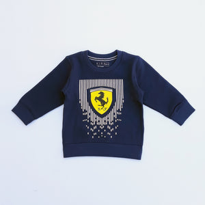 GP - Kids 'Navy' Printed Terry Sweatshirt KD392