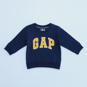 GP - Kids 'Navy' Printed Terry Sweatshirt GP386