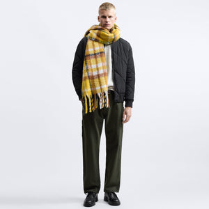 ZR - Men 'Black' Diamond Shape Padded Bomber Jacket ZR2267