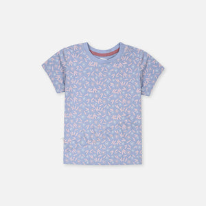LP - Kids 'Sky Blue' Printed Cotton T-Shirt LP139