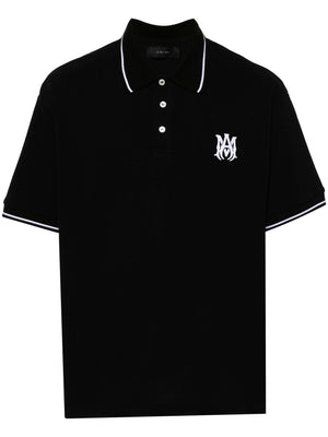 Amiri Polo T-Shirt Black