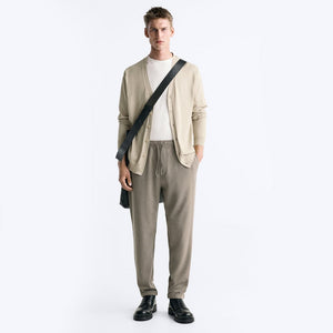 ZR - Men 'Mink' Easy Care Jogger Waist Terry Trouser ZR665