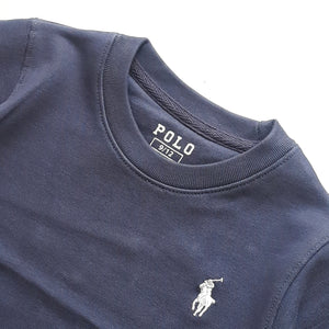 PL - Kids 'Slate Blue' Signature Polo Terry Sweatshirt PL379