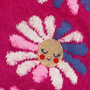 DU - Girls 'Burgundy' Rose Fonce Sweater DU257