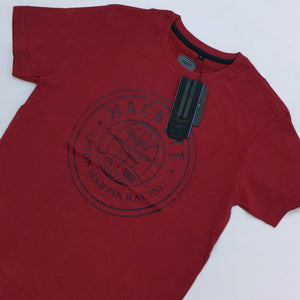 HK - Men 'Maroon' Printed T-Shirt HK691