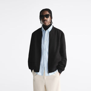 ZR - Men 'Black' Faux Suede Light Bomber Jacket ZR2252