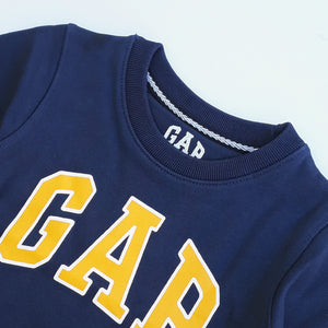 GP - Kids 'Navy' Printed Terry Sweatshirt GP386