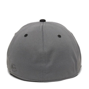 OC Sports 'Graphite Black' Polyester Bamboo Charcoal Proflex Cap