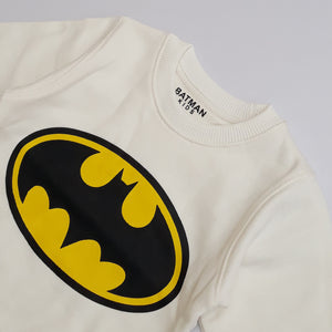 BT - Boys 'White' Printed Terry Sweatshirt BT441