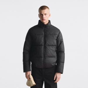 ZR - Men 'Black' Rubberised Puffer Jacket ZR2244