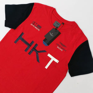 HK - Men 'Red' HKT Printed T-Shirt HK694