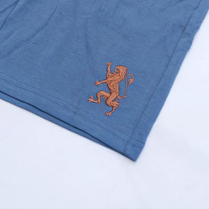 GR - Men 'Sky Blue' G-Motion Embroidered Logo Shorts GR751