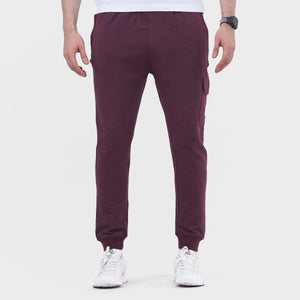 GS - Men 'Burgundy' 4-Way Stretch Terry Trouser GS901