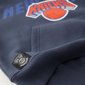 ZR - Kids 'Navy' New York Knicks Nba Hoodie With Double Sleeves ZR535