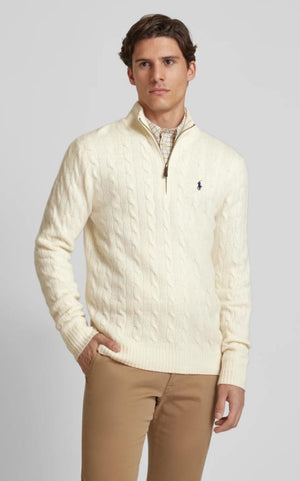 POLO RALPH LAUREN BEIGE LONG SLEVE
