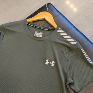 UN - Men 'Dark Green' Short Sleeve Dry Fit T-Shirt SP03