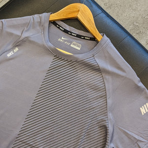 NK - Men 'Grey' Short Sleeve Dry Fit T-Shirt SP17