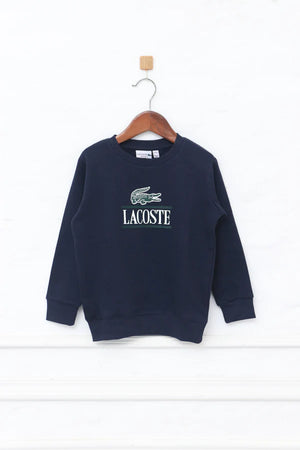 Kids Lacoste SweatShirt Navy