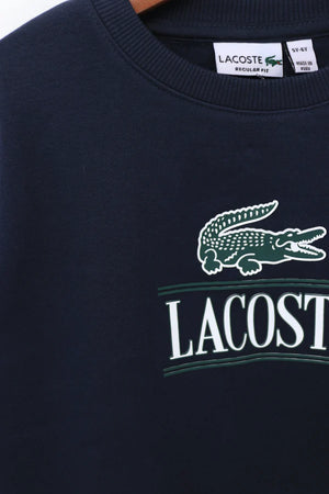 Kids Lacoste SweatShirt Navy