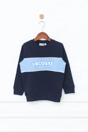 Kids Lacoste Navy SweatShirt