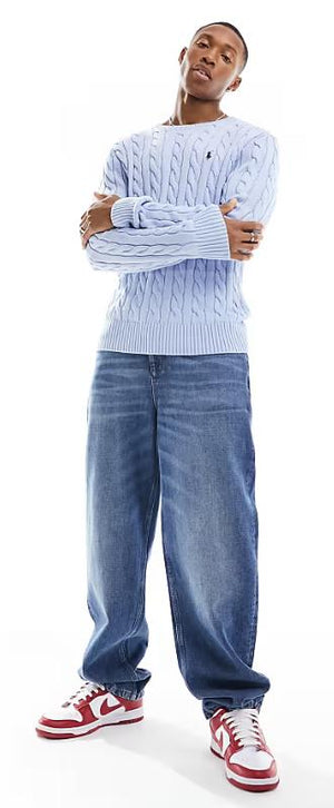 POLO RALPH LAUREN SKY BLUE LONG SLEVE