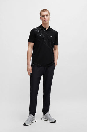 BOSS Polo Paddy Black Nero Regular Fit