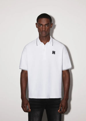Amiri Polo T-Shirt White