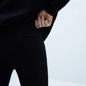 ZR - Men 'Black' Basic Terry Trousers ZR208