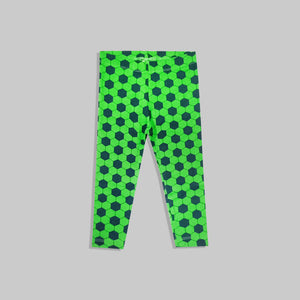 H&M - Kids 'Green' Cubes Printed Leggings HM548 (2727883472981)
