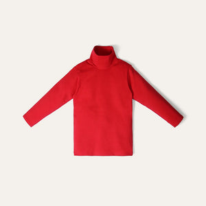 Minnie Minor - Kids 'Red' Mock Neck MI1001