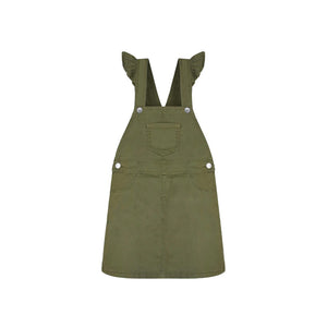BG - Kids 'Green' Denim Dungaree BG114