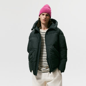 ZR - Men 'Dark Green' Hooded Puffer Jacket ZR2241