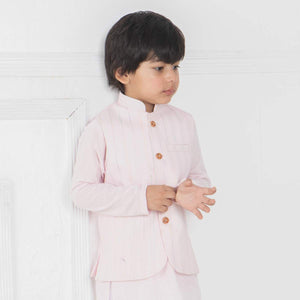 WC - Kids 'Pink' Embroidery Waist Coat WC8
