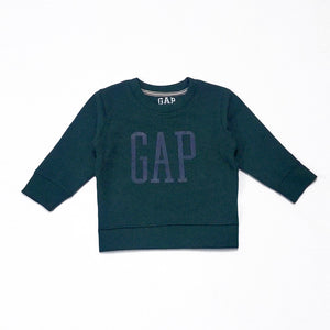 GAP - Kids 'Dark Green' Round Neck Sweatshirt GP923