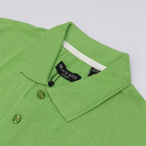 BS - Men 'Light Green' Housemark Slim Fit Polo BS72