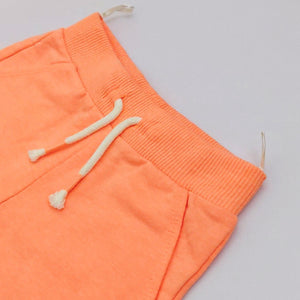 BC - Kids 'Orange' Terry Shorts BC95