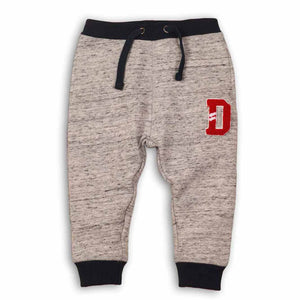 MINOTI-BOYS 'MELANGE GREY ' D- Applique Trouser MN713 (4186166329429)
