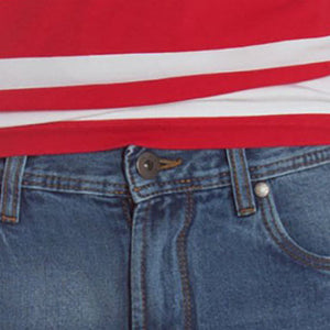 ORIGINAL MARINES - Men 'blue' ribbed denim short OM946 (2639707177045)