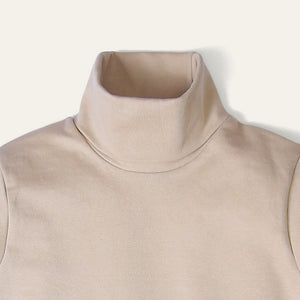 Minnie Minor - Kids 'Beige' Mock Neck MI998