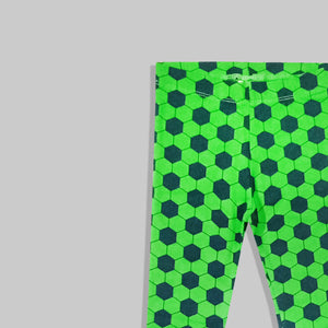H&M - Kids 'Green' Cubes Printed Leggings HM548 (2727883472981)